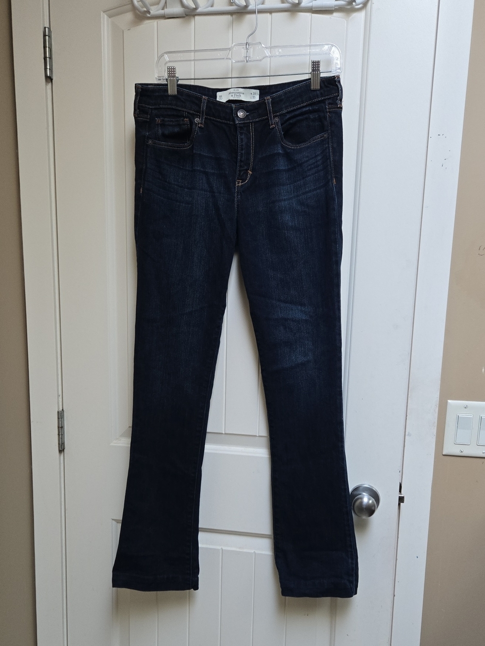 Abercrombie & Fitch Dark Blue Boot Cut Jeans Women's